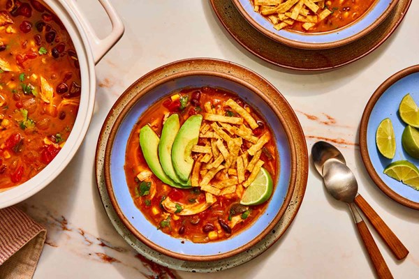 Chicken tortilla soup 
