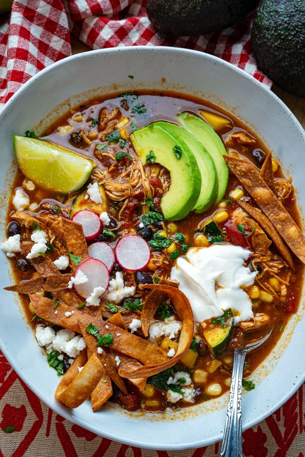 Chicken tortilla soup