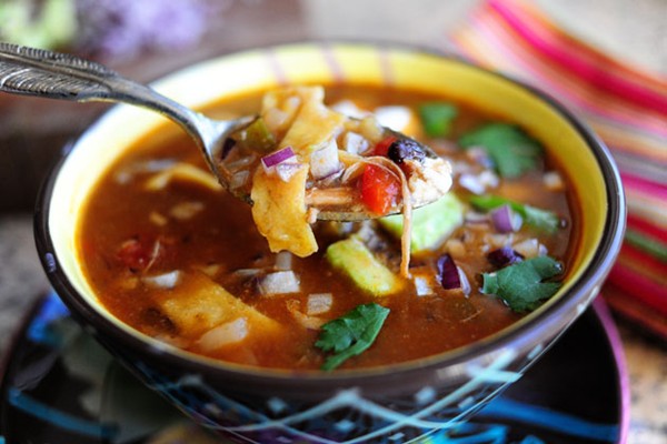 Chicken tortilla soup