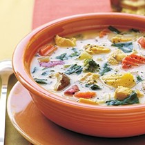 Chicken-vegetable soup