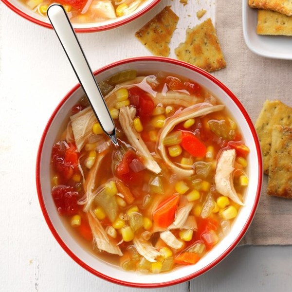 Chicken vegetable soup