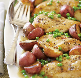 Chicken Vesuvio