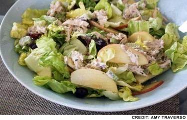 Chicken Waldorf salad