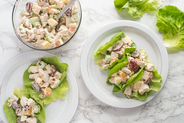 Chicken Waldorf salad