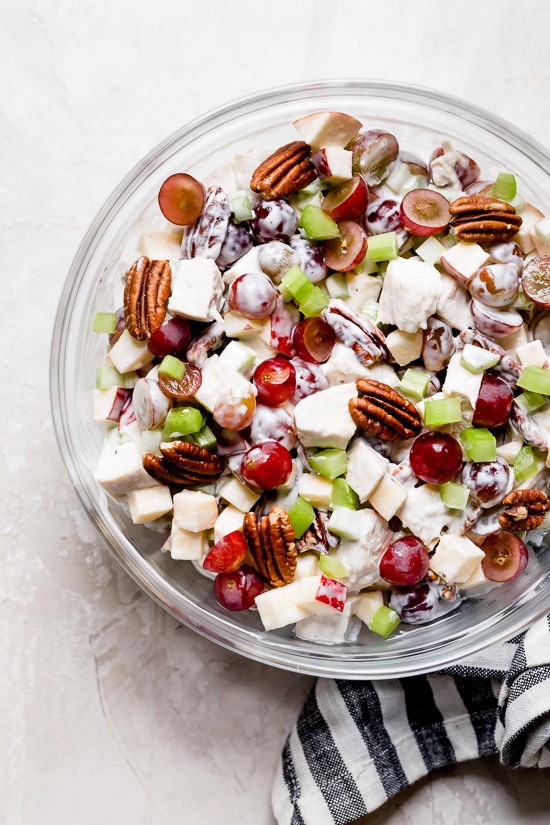 Chicken Waldorf salad