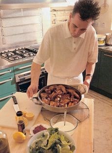 Chicken wing salad