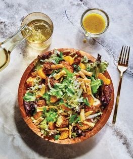 Chicken wing salad