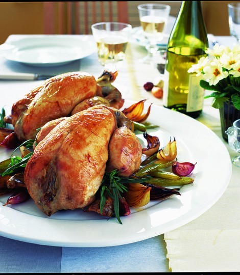Chicken with '40' cloves of garlic