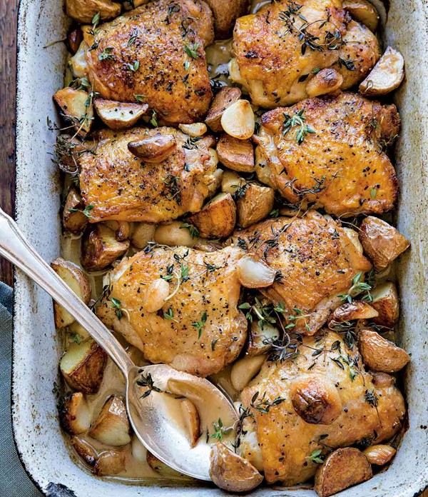 Chicken with 40 cloves of garlic