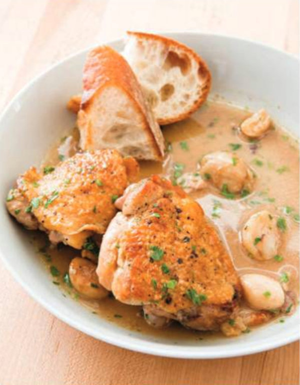 Chicken with 40 cloves of garlic