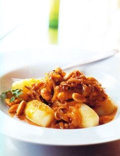 Chicken with almonds and honey