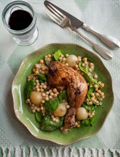 Chicken with caraway couscous