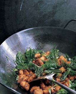Chicken with chin jiew