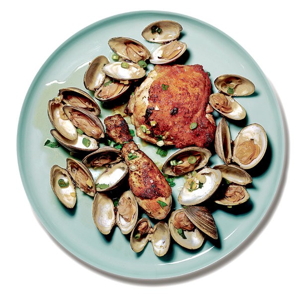 Chicken with clams