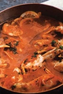 Chicken with lemons and raisins 