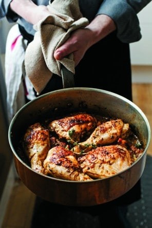 Chicken with mustard