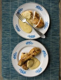 Chicken with nut sauce (Bazhe 2)