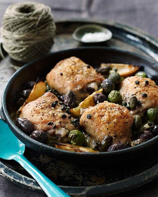 Chicken with olives and capers recipe Eat Your Books