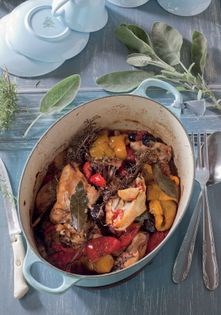 Chicken with peppers
