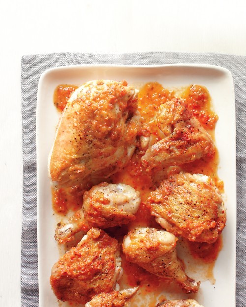 Chicken with sofrito