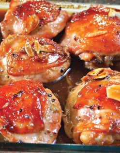 Chicken with soy sauce (Pollo al sillao)
