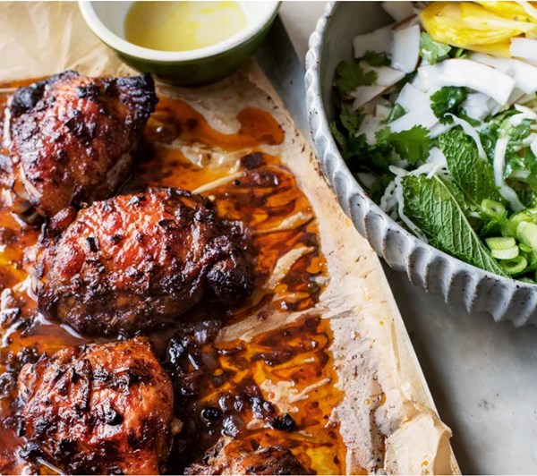 Chicken with Steph's spice