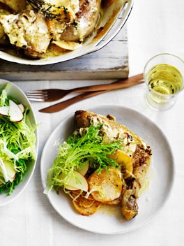 Chicken With Swede Cider And Creme Fraiche Recipe Eat Your Books