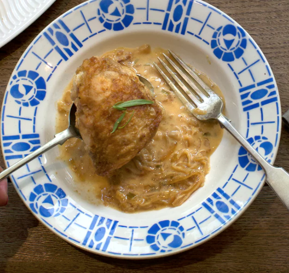 Chicken with vinegar (Poulet au vinaigre)