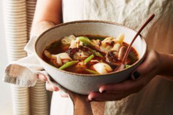 Chicken wonton soup