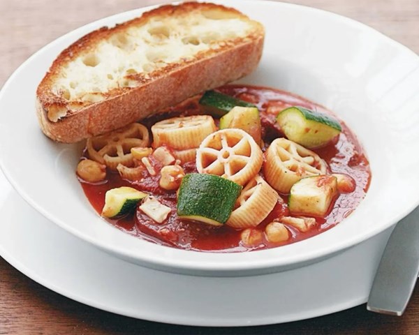 Chickpea & chorizo minestrone