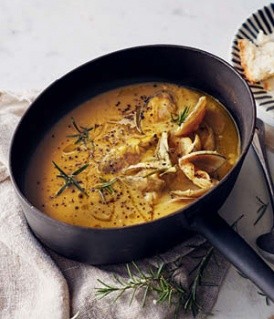 Chickpea & clam soup (Zuppa di ceci e vongole)