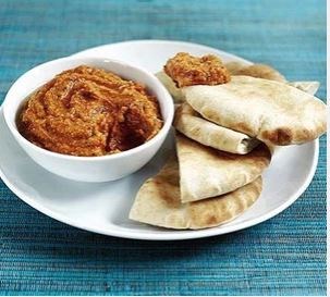 Chickpea & red pepper dip