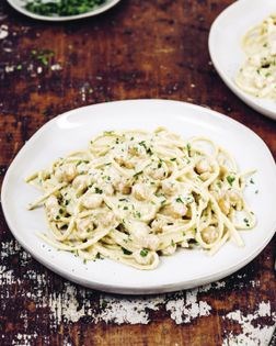 Chickpea Alfredo