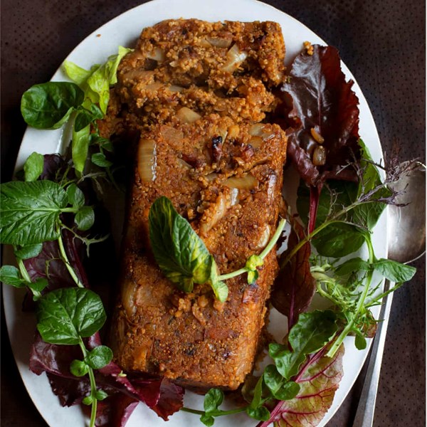 Chickpea and amaranth loaf