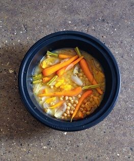 Chickpea and carrot tagine