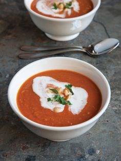 Chickpea and cumin soup
