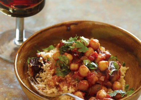 Chickpea and date tagine
