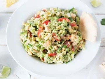 Chickpea-avocado dip