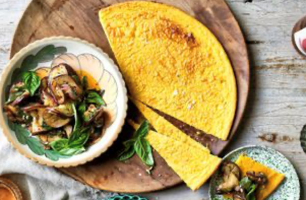 Chickpea cake (Torta di ceci)