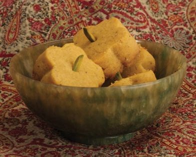 Chickpea cookies (Nan-e nokhodchi)