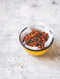 Chickpea crisps