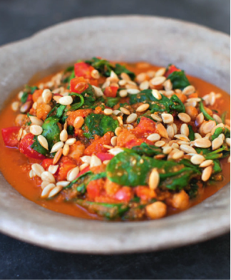Chickpea egusi