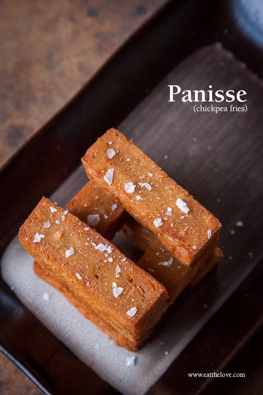 Chickpea fries (Panisse)