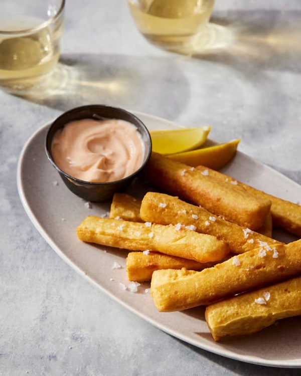 Chickpea fries (Panisse)
