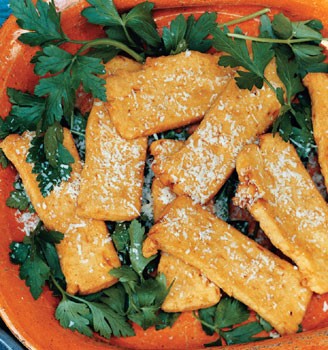 Chickpea fritters (Panelle)