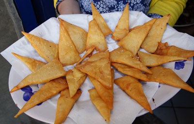 Chickpea fritters (Panelle)
