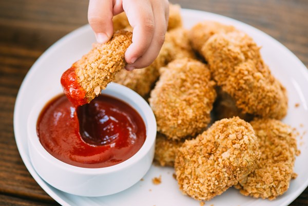 Chickpea nuggets
