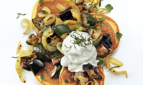 Chickpea pancakes
