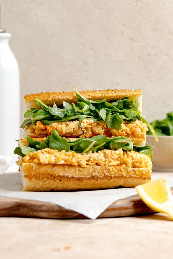 Chickpea panini