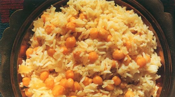 Chickpea pilaf (Nohutlu pilav)